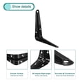 thumbnail image 4 of Soporte Estante Unique Bargains 5 x 4 Pulgadas 10uds Metal L Negro, 4 of 7