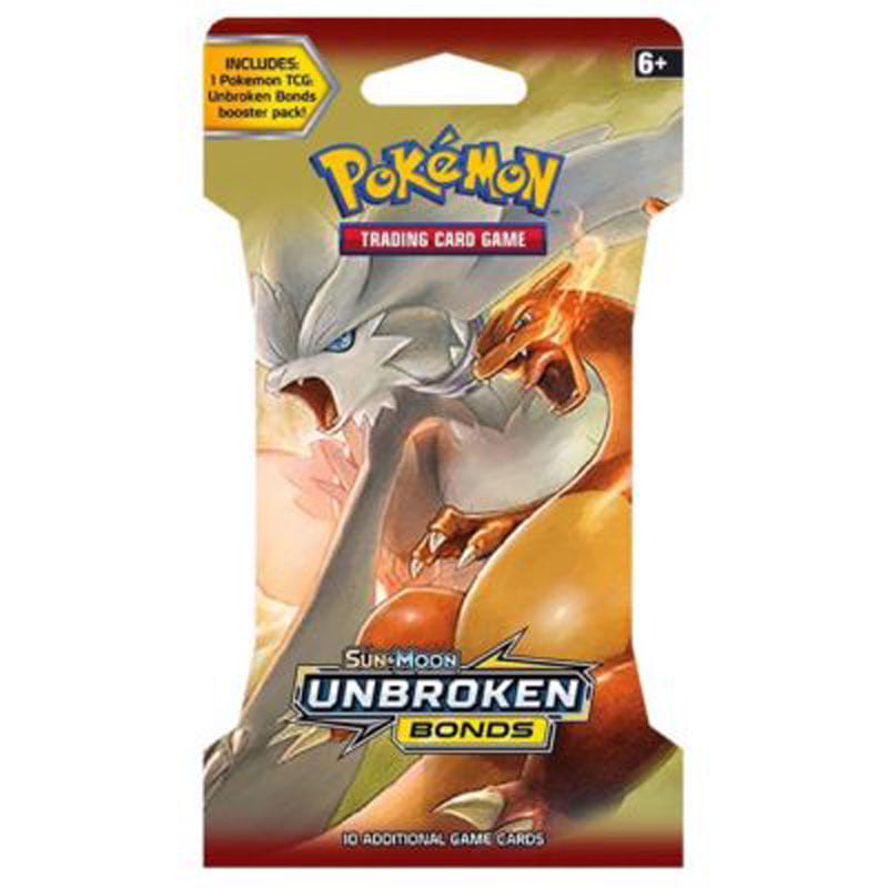 3 Booster Packs! BRAND NEW Pokemon TCG Unbroken Bonds Hanger Box 