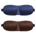 thumbnail image 1 of Máscara de ojos para dormir con sombreado, máscara de ojos tridimensional, hecha de tela de poliéster y esponja., 1 of 5