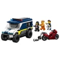 thumbnail image 3 of Set LEGO City Camioneta de Transporte Penitenciario de Policía 60479, 3 of 4