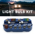 thumbnail image 2 of FlyFlise H4/H7 Emergency Light Bulb Fuse Car Kit Spares 30 Pcs 233 Ba9s, 2 of 8