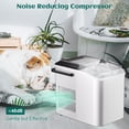 thumbnail image 3 of Bullet Ice Maker, 33 lbs/24H Counter Top Ice Maker, Portable Pellet with Self-Cleaning, 9 Cubes in 7-8 Mins, Ice Maker for Home, Office, Kitchen, RV, 3 of 9