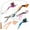 7 PCS Cat Wand Toy Birds, variant on miwoowim Cat Toys Interactive for Indoor Cats, 2PCS Ultra-Long Teaser(50"+38")+9PCS Da Bird Feather Refills, Fishing Pole Toy,Retractable Cat Wand Toy and Feather Toys Refills Attachment Replacement
