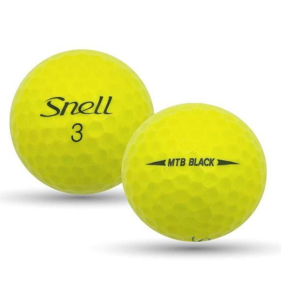 Mulligan - 96 balles de golf récupérées Snell 5A, Jaune