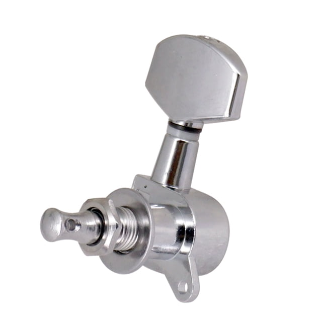 Transemion 6 Pieces Guitars Tuning Pegs Replacing Accessory Adjusting Handle Music Instrument Parts Guitar Knobs for Replace Type 2
