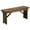 Antique Rustic, variant on Emma + Oliver 40" x 12" Antique Rustic White Solid Pine Folding Farm Bench - Portable Bench