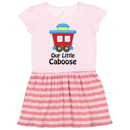 

Inktastic Train Our Little Caboose New Baby Gift Toddler Girl Dress