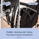 thumbnail image 4 of Silla de Ruedas Plegable Nanofort Llanta todo Terreno, 4 of 9