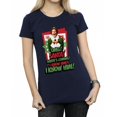 thumbnail image 3 of Elf Womens OMG Santa Cotton T-Shirt, 3 of 5