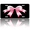 Pink bow, variant on 1 Pcs 2D Flat License Plate Covers & Frames, Pink bow For Decorative Front, Waterproof For Decoration Aluminum License Plate Covers & Frames Cover For Men Women, 12" X 6"