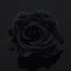 thumbnail image 5 of 3X Seda Pelo de la Flor Broche de la Boda Ramillete Clip de la Flor 8 cm Broche Accesorios - Negro, 5 of 8