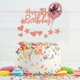 thumbnail image 2 of Glittered Rose Gold 18th Birthday Cake Topper, by Jxfwels, 2 of 5