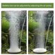 thumbnail image 4 of Fish Tank Bubbler, Nano Furnace Flue Round Air Stone Disk Set,7cm, 4 of 5