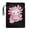 Pink Axolotl Flower Bag, variant on HELLHERO Book Protector with Zipper Polyester Book Sleeve Cover with Lightweight for Bible Book Cover Carrying Case