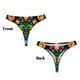thumbnail image 3 of Fotbe Traditional Floral Polish Tanga Sin Costuras para Mujer con Estampado – Panties Invisibles, Transpirables y Cómodos para Uso Diario-Medium, 3 of 6
