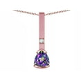 thumbnail image 3 of Star K � 7mm Trillion Rainbow Mystic Topaz Bar Pendant Necklace, 3 of 9