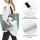 thumbnail image 3 of Balery Funny Cat Bolsa Tote Estilo Estético con Cremalleras, Bolsa de Hombro, Bolsa de Compras Grande y Plegable, 3 of 8