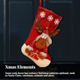 thumbnail image 4 of Yuarrent Colgante de calcetín de Navidad Calcetín Dulce Snack Colgando Bolsa de regalo Fiesta Año nuevo Adorno Familia Chimenea Árbol Estilo Type3 NO3 Yuarrent HA009405-03B, 4 of 6