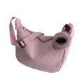 thumbnail image 3 of Xihbxyly Bolso Bandolera de Pana con Estilo, Bolso Bandolera Compacto Incluido, Correa de Hombro Ajustable, Ideal para Senderismo, Compras y Camping, Accesorio de Moda para Todos., 3 of 7