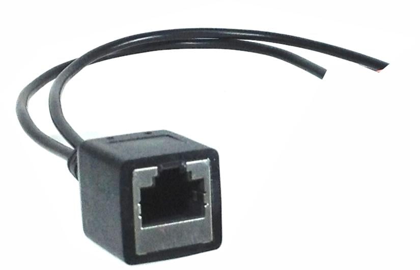SF Cable RJ11 6P4C 1 F/2F Modular T Adapter 