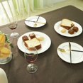 thumbnail image 2 of Dabuda Rectangle Tablecloth Waterproof Polyester Table Cloths Wrinkle-Free Washable Table Cover for Dining,picnic,Party,Buffet,Wedding,Indoor and Outdoor(coffee, 55×55 Inch,4seats), 2 of 7