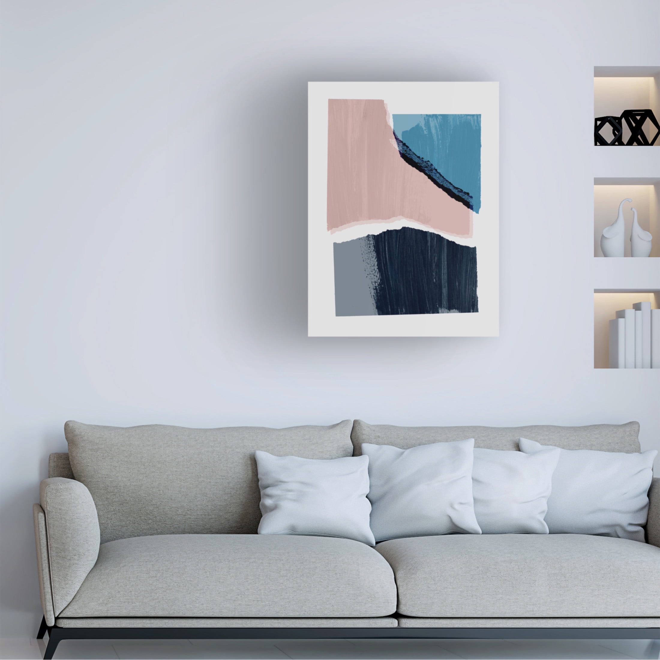 Trademark Fine Art Mareike Bohmer  Pieces 1 Canvas Wall Art