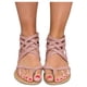 thumbnail image 4 of Amzcrzy Zapatos de mujer,Zapatos de mujer,Zapatillas de mujer, Sandalias planas para mujer, con cremallera y punta abierta, zapatos romanos, sandalias de playa de verano Sandalias Mujer Zapatillas De, 4 of 4