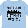 thumbnail image 4 of Inktastic Austin Texas Someone Loves Me Skyline Boys or Girls Long Sleeve Toddler T-Shirt, 4 of 5