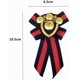thumbnail image 2 of 2 uds broche preatado pajarita de tela temática náutica hombres mujeres escuela británica niñas Pin con distintivo Clip, 2 of 5