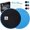 Blue, variant on Exercise Core Sliders, Dul Sided Exercise Gliding Discs Use Crpet or Hrdwood Floors, Light nd Portble, for bdominl&Core Workouts
