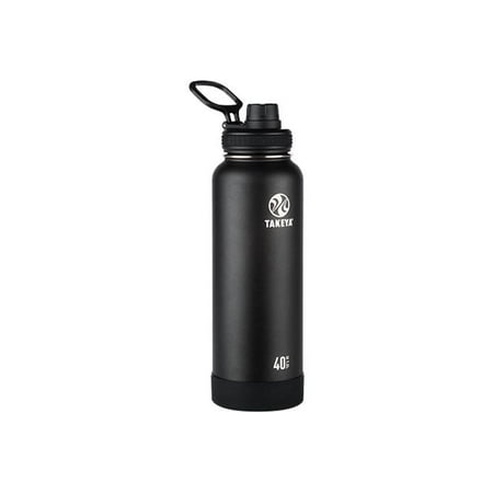 Takeya Actives Stainless Steel Water Bottle w/Spout lid, 40oz