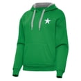 thumbnail image 2 of Women's Antigua Kelly Green Dallas Cowboys St. Patrick's Day Victory Pullover Hoodie, 2 of 4