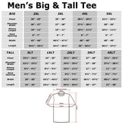 Mens The Big Bang Theory Bazinga Periodic Table of Elements Graphic Tee Black 4X Large