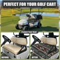 thumbnail image 4 of Yuyamidu Aztec Golf Cart Seat Covers with Front Pockets Southwestern Tribal Golf Cart Seat Towel Blanket for 2-Person Seats Club Car Easy to Clean, 4 of 7