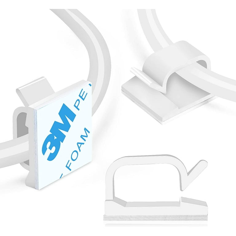 Adhesive Wire Clips  Cable Holder Clips 