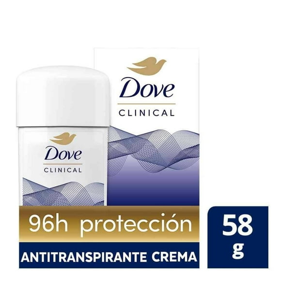 Desodorante Dove antitranspirante clinical barra 58 g
