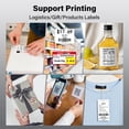 thumbnail image 4 of Bluetooth Shipping Label Printer, 4x6 Thermal Label Printer for Small Business - Compatible with Android, iOS, Windows and Mac, Widely Used for Amazo, 4 of 9