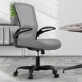 thumbnail image 4 of Office Chair  Ergonomic Desk Chair with Adjustable Lumbar Support & Seat Height   Back Mesh Computer Chair with Flip-up Armrests Task Chairs (Modern  Amethyst), 4 of 6