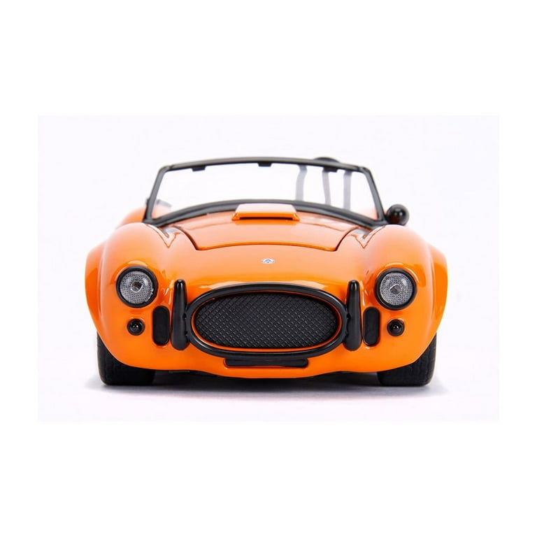 1965 Shelby Cobra 427 S/C Convertible, Orange - Jada Toys