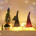 thumbnail image 1 of 19 Inches Handmade Christmas Gnome Decoration Swedish Figurines (LED (2 Pack)), 1 of 6
