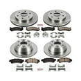 thumbnail image 3 of Power Stop Front and Rear Stock Replacement Brake Pad and Rotor Kit KOE2010, 3 of 8