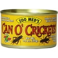 thumbnail image 3 of Zoo Med Can O' Crickets for Reptiles and Birds [Aquarium Carnivore Food, Marine,  Tropical Fish Food, Reptile Bearded Dragon, Crickets and Insects, Snake Food] 4.8 oz, 3 of 5