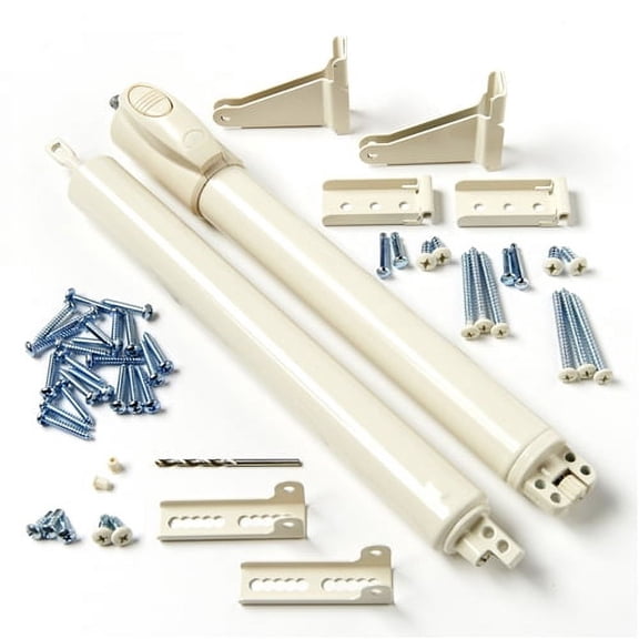 andersen storm door top and bottom closer kit in almond color