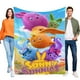 thumbnail image 1 of Conejos Solecitos anti-pilling, suave, ligera, esponjosa y acogedora de lujo para hogar y cocina – Perfecta para niños y adultos, 100 x 150 cm, 1 of 6