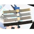 thumbnail image 2 of Stainless Steel Mesh Watch Band For Mens Women, Quick Release Mesh Watch Straps 14mm 18mm, 2 of 5