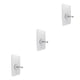 thumbnail image 1 of Billuyoard Paquete de 12 ganchos para cuadros de pared duraderos y resistentes sin perforación y tornillos autoadhesivos 6*6 (longitud neta 6mm) Type1 NO1, 1 of 6