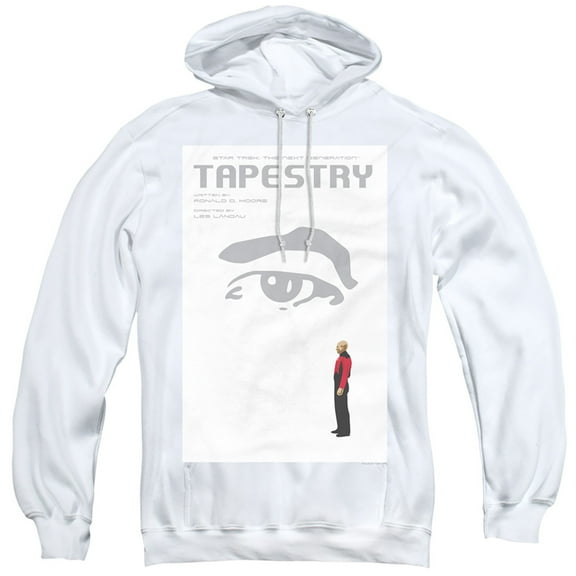 Star Trek Tng Season 6 Episode 15 Adult Pullover Hoodie Sweatshirt White