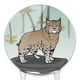 thumbnail image 3 of Acrylic Bobcat Lynx Cat Cake Topper Party Decoration for Wedding Anniversary Birthday Graduation, 3 of 6
