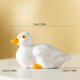 thumbnail image 3 of Figura de pájaro de cerámica: una adorable mini escultura con acabado brillante para decorar escritorios, estanterías, jardines y baños | Pequeña estatua encantadora con propiedades curativas, 3 of 5