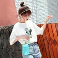 thumbnail image 4 of 300ml Cute Straw Cup New Plastic Popsicle Shape Water Bottle BPA Free Transparent Juice Drinking Cup Suitable for Adult Girls, 4 of 6